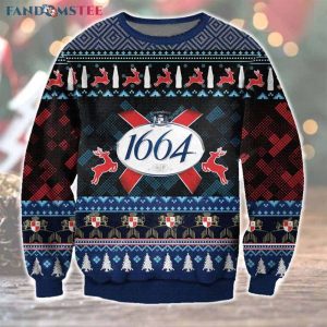 1664 Beer Ugly Christmas Sweater