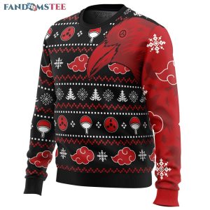 Akatsuki Itachi Symbolic Crows Naruto Christmas Sweater 2 2195