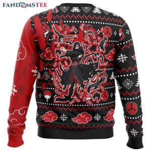 Akatsuki Itachi Symbolic Crows Naruto Christmas Sweater 4 2195