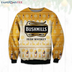 Bushmills Irish Whiskey Holiday Ugly Sweater
