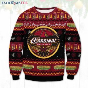 Cardinal Pale Ale Beer Ugly Christmas Sweater