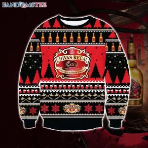 Chivas Regal Extra Blended Scotch Whisky Ugly Christmas Sweater
