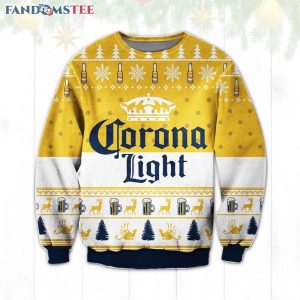 Corona Light Beer Ugly Christmas Sweater