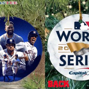 2022 ALCS Houston Astros Champions Christmas Ornament