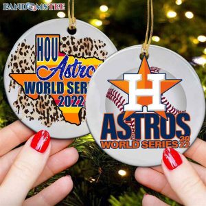2022 Baseball Houston Astros World Series Christmas Ornaments