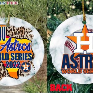 2022 Baseball Houston Astros World Series Christmas Ornaments