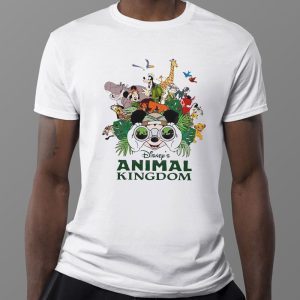 1 Tee Disney Animal Kingdom Mickey And Friends Safari Mode Shirt Hoodie