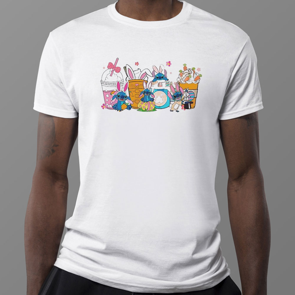 Easter Day Stitch Coffee Cup Shirt, Hoodie