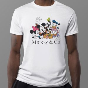 1 Tee Retro Disney Mickey And Friend Shirt Hoodie