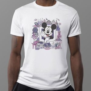 1 Tee Retro Mickey Minnie Disney 100 Anniversary 100 Years Of Wonder Shirt Hoodie