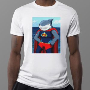 1 Tee Superman Shark Shirt Hoodie