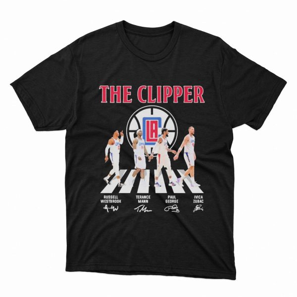 The Clipper Signature Russell Westbrook Terance Mann Paul George Ivica Zubac Shirt, Hoodie