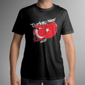 1 male shirt Adorable Pray For Turkey Need Help Powerfu Earthquake Shirt