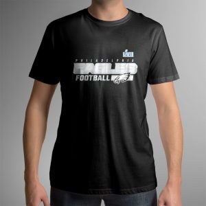 1 male shirt Philadelphia Eagles Super Bowl LVII Star Trail Shirt Longsleeve