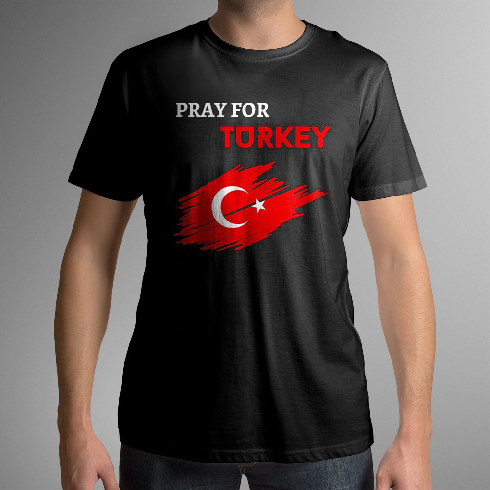 Pray For Turkey 2023 Shirt, Ladies Tee