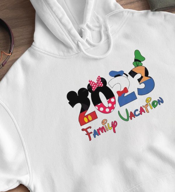 2023 Family Vacation Disney Trip 2023 Mickey Friend Shirt, Hoodie
