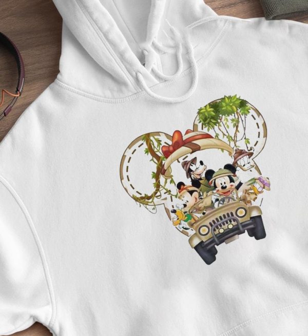 Disney Animal Kingdom Mickey And Minnie Shirt, Hoodie