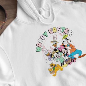 Hoodie Happy Easter Disney Family Easter Day Shirt Hoodie