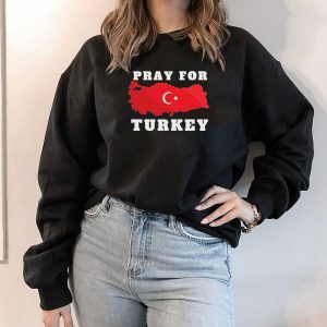 Official Pray For Turkey 2023 Shirt, Ladies Tee