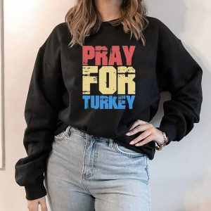Official Pray For Turkey Shirt, Ladies Tee