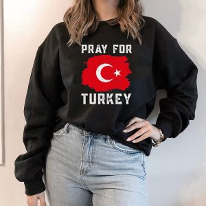 Pray For Turkey Shirt, Ladies Tee