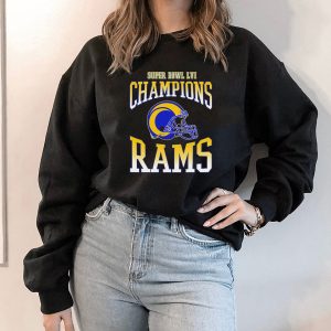 Rams Champs National Footballl Lvi Shirt, Ladies Tee