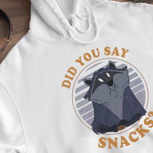 Hoodie Retro Meeko Raccoon Did You Say Snacks Pocahontas Disney Shirt Hoodie