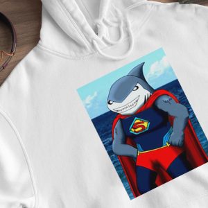 Hoodie Superman Shark Shirt Hoodie