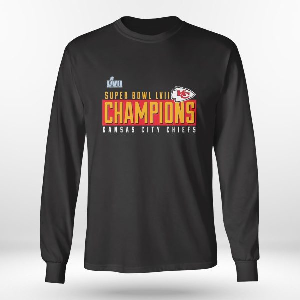Kansas City Chiefs Super Bowl LVII Champions 2023 Shirt, Longsleeve