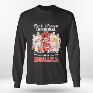 Longsleeve shirt Real Women Love Basketball Smart Women Love The Michigan State Signiter Shirt Ladies Tee