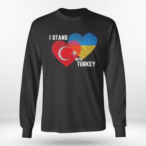 Longsleeve shirt Urraine Prays For Turkey Shirt Ladies Tee