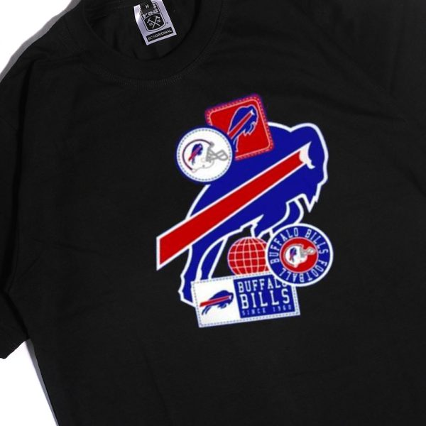 Buffalo Bills New Athletic Slub Front Knot Shirt, Hoodie