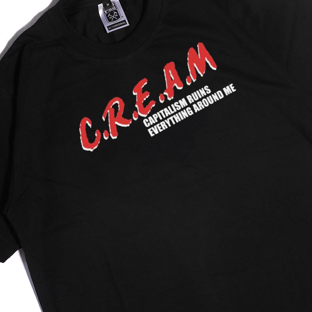 Cream Capitalism Ruins Everything Around Me Shirt, Ladies Tee