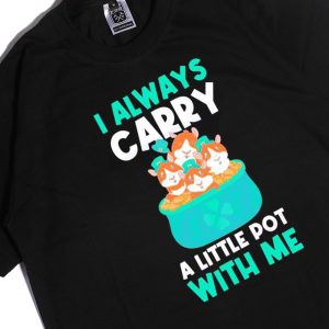Men Tee I Carry A Pot With Me Funny Guinea St Patricks Day Shirt Ladies Tee