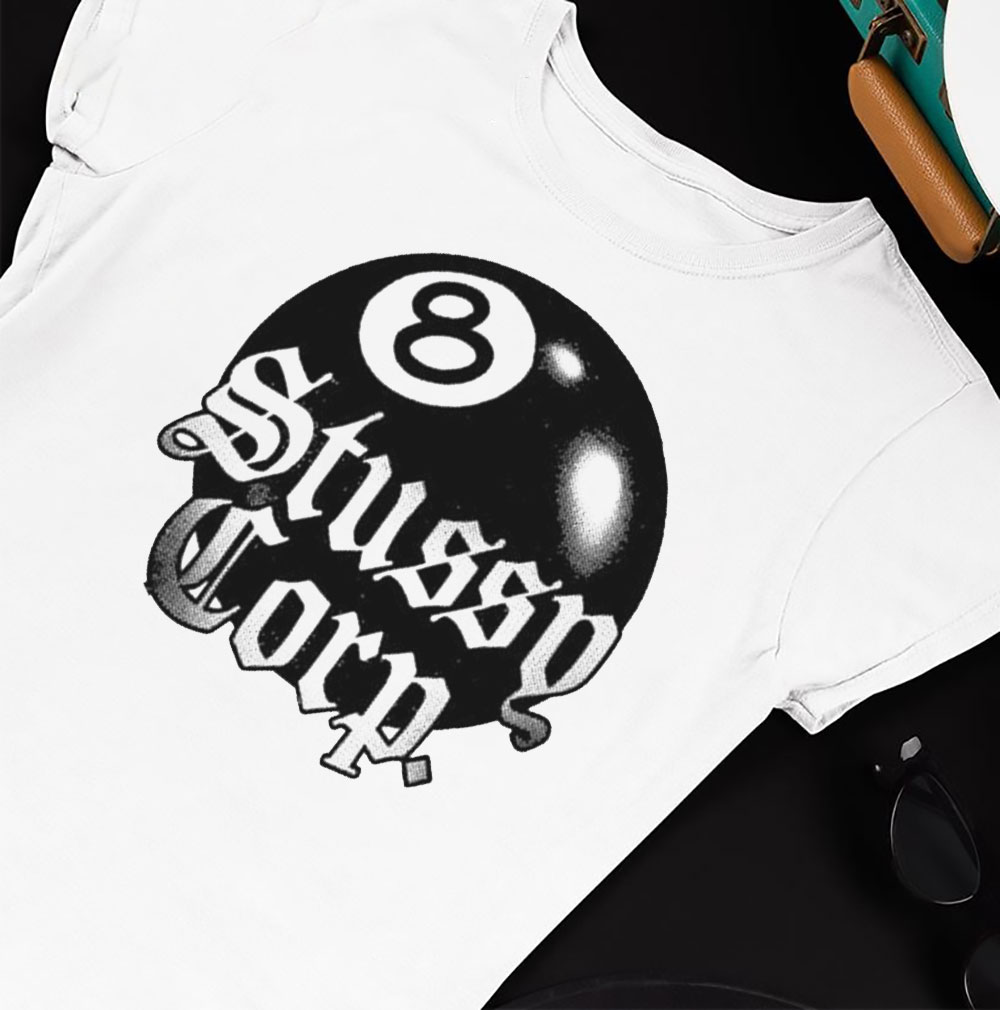 8 Ball Stussy Corp Shirt, Hoodie