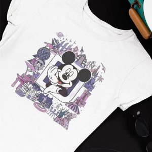 Unisex T shirt Retro Mickey Minnie Disney 100 Anniversary 100 Years Of Wonder Shirt Hoodie