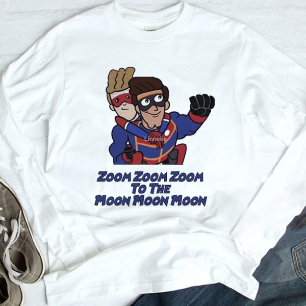 Zoom Zoom Zoom To The Moon Henry Danger Shirt, Ladies Tee