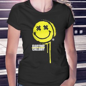 woman shirt Electric Callboy Spray Smile Shirt Hoodie
