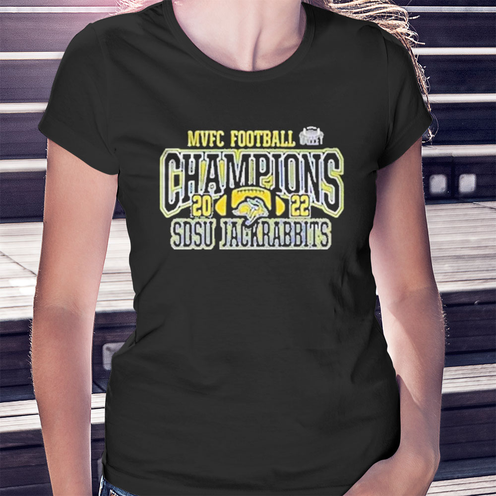 Official SDSU Jackrabbits 2022 Mvfc Football Champions Shirt, Hoodie