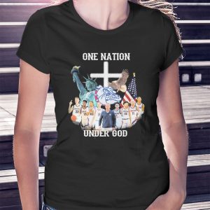 woman shirt One Nation Red Bull Team Under God Shirt Ladies Tee