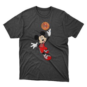 Mickey March Madness Basketball Nebraska Cornhuskers Shirt