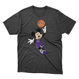 Mickey March Madness Basketball Niagara Purple Eagles Shirt