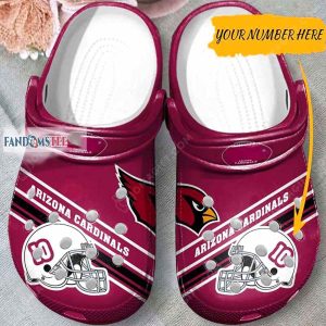 Arizona Cardinals Customized Crocs Shoes