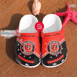 Bengals Customized Crocs Shoes