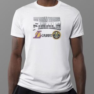 1 Tee 2022 2023 Los Angeles Lakers Vs Denver Nba Eastern Conference Finals T Shirt