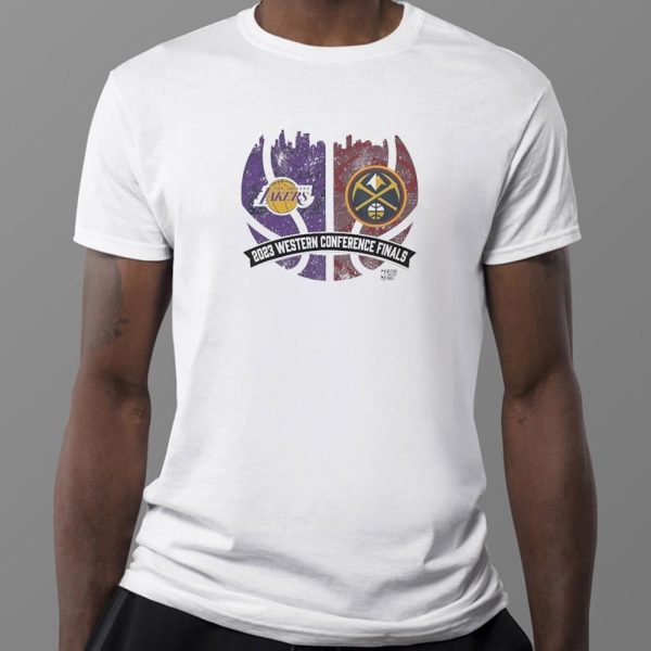 La Lakers Vs Nuggets Nba Western Conference Finals 2023 T-Shirt