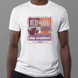 1 Tee Miami Heat Vs New York Knicks 2023 Nba Eastern Semifinals Playoff T Shirt