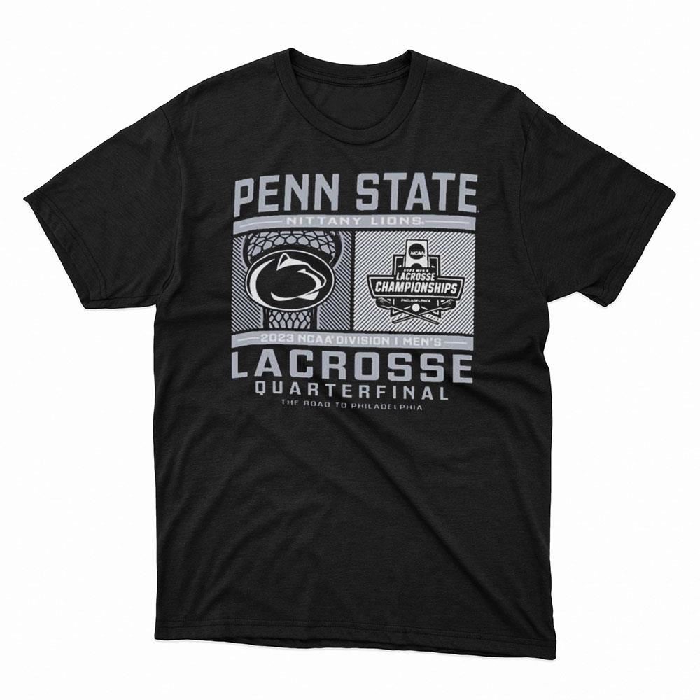 2023 Penn State Nittany Lions Division I Mens Lacrosse Quarterfinal Tee Shirt, Hoodie