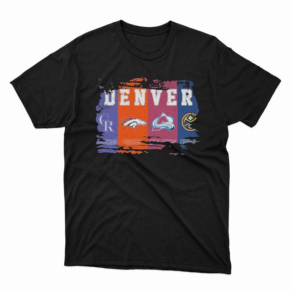 Denver Sport Teams Vintage Shirt, Hoodie
