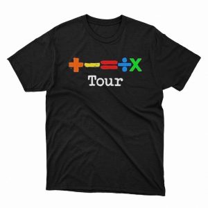 1 Unisex shirt Ed Sheeran 2023 Tour Shirt The Mathletics Concert shirt